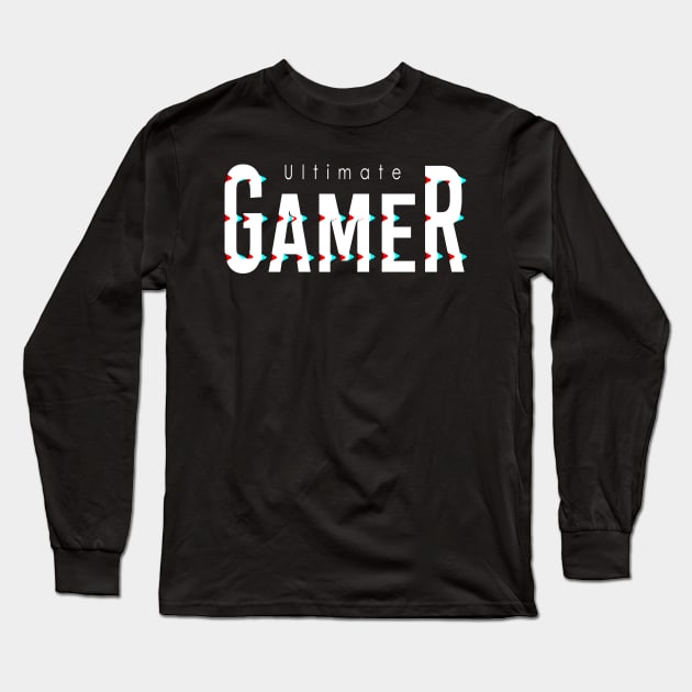 Ultimate Gamer Long Sleeve T-Shirt by Izakmugwe